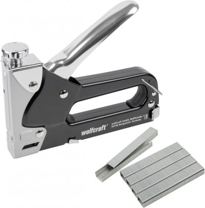 WOLFCRAFT  Tacocraft 7 7089000 Stapler Noir