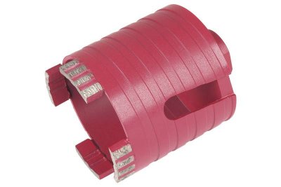 WOLFCRAFT  Tr&eacute;pan diamant parpaing P70 - Diam&egrave;tre: 82 mm