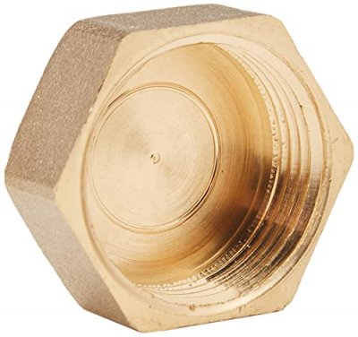 CIS WOLFPACK 4020084 Bouchon femelle en laiton 3/4"", Cranberry
