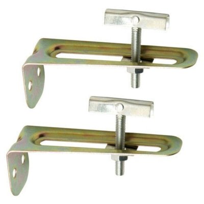 WOLFPACK  4041600 Lot de 2&nbsp;&eacute;querres pour lavabo 10&nbsp;cm
