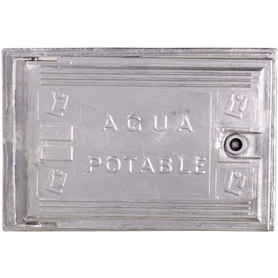 WOLFPACK  4090505 Porte de compteur d'eau en aluminium 300x400
