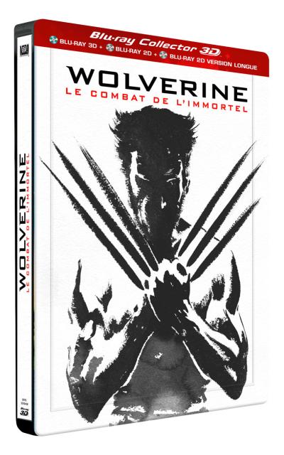 Wolverine : Le combat de l'immortel Combo Blu-Ray 3D - Edition SteelBook&reg; Lenticulaire