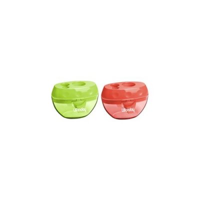 WONDAY  Lot de 3 Taille-Crayons""TAILL'TOU"" 3 Usages Coloris Al&eacute;atoire
