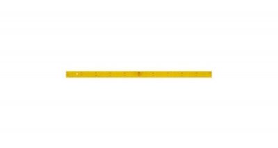 WONDAY   r&egrave;gle pour tableau, longueur: 1 m, en bois noir