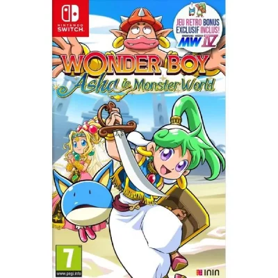JUST FOR GAMES Wonder Boy Asha in Monster World Switch