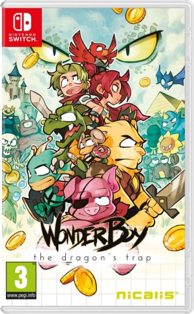 JUST FOR GAMES Wonder Boy The Dragon's Trap Nintendo Switch