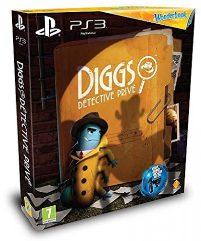 Wonderbook - Diggs : D&eacute;tective priv&eacute; + Wonderbook (PS3)