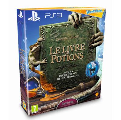 Wonderbook - Le Livre Des Potions + Wonderbook Ps3