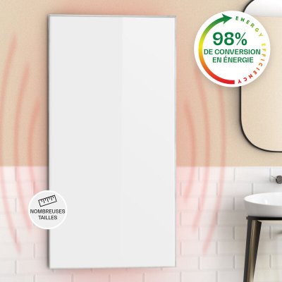 KLARSTEIN Wonderwall Air 72 Radiateur Infrarouge 120 X 60 Cm 720 W Installation Murale T&eacute;l&eacute;commande