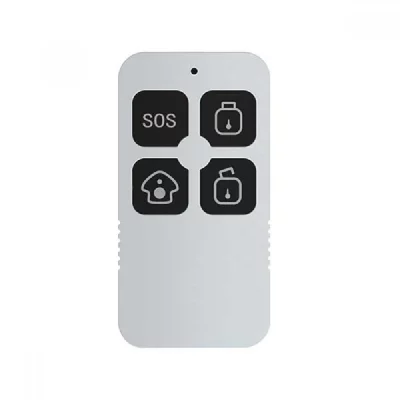  WOOX 701136 T&eacute;l&eacute;commande Intelligente pour Alarme, R7054 Zigbee Blanc