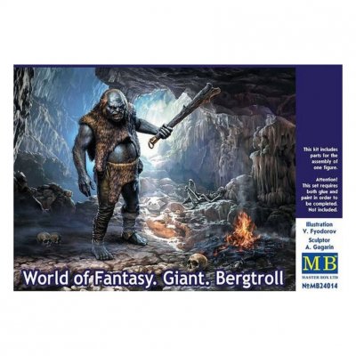 MASTER BOX World Of Fantasy. Giant.bergtroll - 1:24e -  Ltd. 