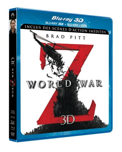 World War Z Combo Blu-Ray 3D + DVD