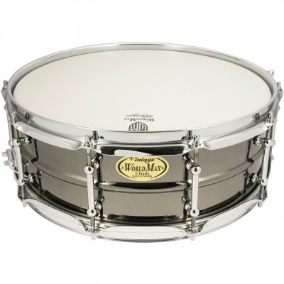 WORLDMAX  - BK-5014SH - Black dawg 14 X 5 - F&ucirc;t laiton - Caisse claire