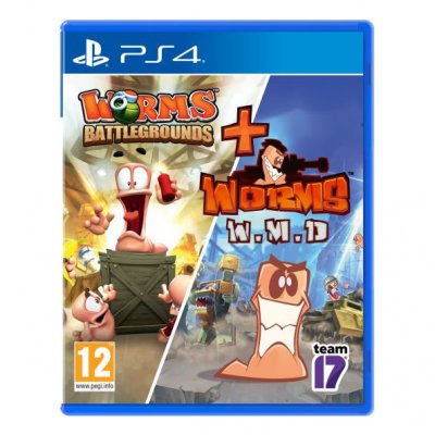 Worms Battlegrounds  + Worms W.M.D PS4