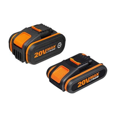 WORX  WA3605 Powershare Set 2 piles 20V