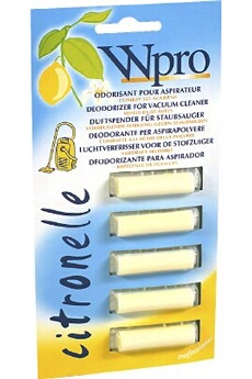 WPRO  97052 Aspirateur Parfum Citronnelle X5 B&acirc;tonnets