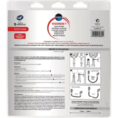 WPRO  - Branchement gaz et electrique TBV 200 -