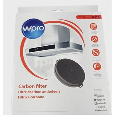 WPRO  CHF210/1 Filtre de Hotte &agrave; Charbon B210 Diam&egrave;tre: 210 mm