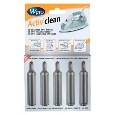 WHIRLPOOL Wpro SIM500 - Dosettes Antitartre pour Fer &agrave; Repasser/Centrale Vapeur