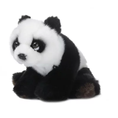 WWF  peluche peluche panda 15 cm noir/blanc
