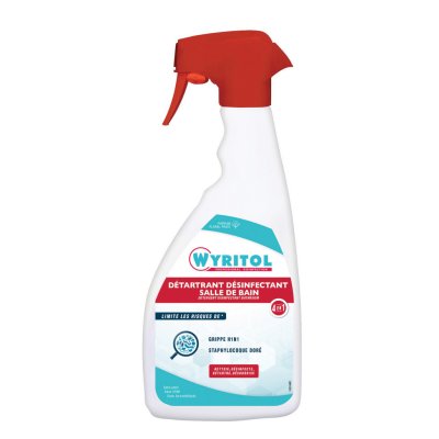 WYRITOL  d&eacute;sinfectant d&eacute;tartrant sanitaires 750ml