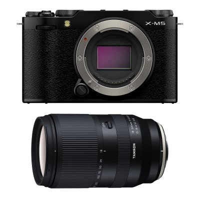 FUJIFILM X-M5 Noir + Objectif TAMRON 18-300 mm F/3,5-6,3 Di III-A VC VXD