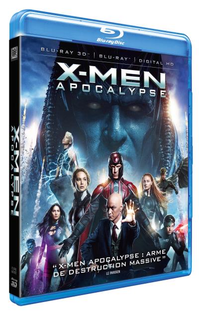 X-Men : Apocalypse Blu-ray 3D 