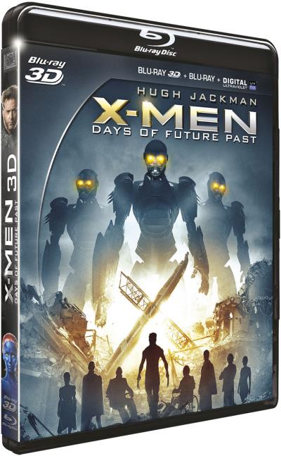 X-Men Days of Future Past Combo Blu-ray 3D + 2D + DVD