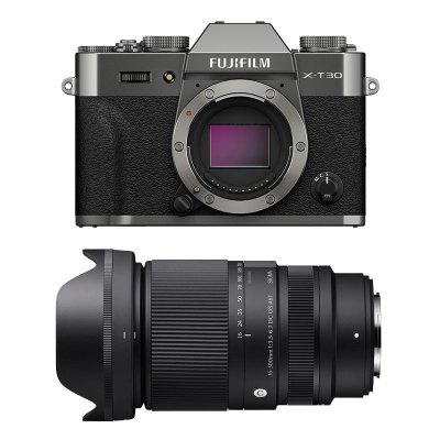 FUJIFILM X-T30 III ANTHRACITE + Objectif SIGMA 16-300 f/3.5-6.7 DC OS Contemporary
