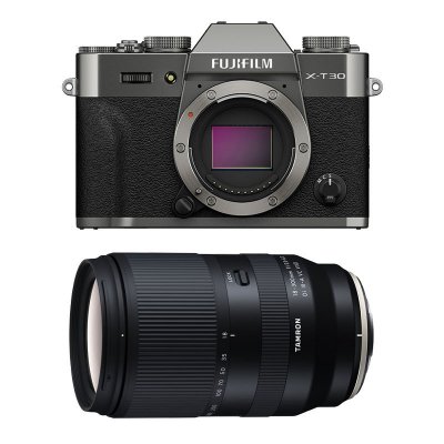 FUJIFILM X-T30 III ANTHRACITE + Objectif TAMRON 18-300 mm F/3,5-6,3 Di III-A VC VXD