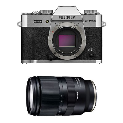 FUJIFILM X-T30 III ARGENT + Objectif TAMRON 17-70mm F/2.8 Di III-A VC RXD