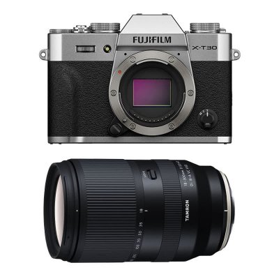 FUJIFILM X-T30 III ARGENT + Objectif TAMRON 18-300 mm F/3,5-6,3 Di III-A VC VXD