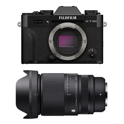 FUJIFILM X-T30 III NOIR + Objectif SIGMA 16-300 f/3.5-6.7 DC OS Contemporary