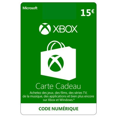 MICROSOFT Xbox Live - 15 EUR Tarjeta Regalo [Xbox Live C&oacute;digo Digital]