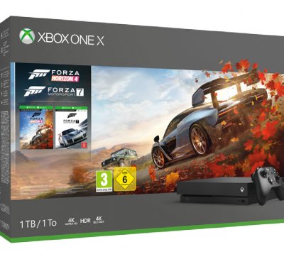 Xbox One X 1 To Forza Horizon 4 + Forza Motorsport 7