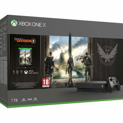 Xbox one x 1to tom clancy's the division 2 CYV00263