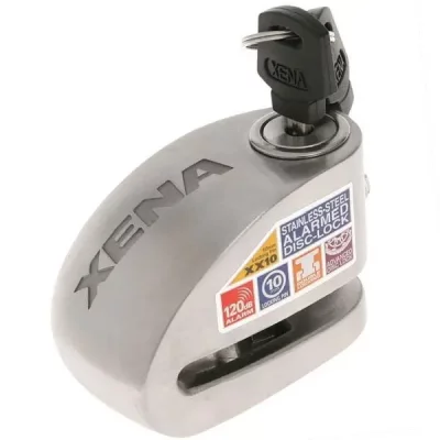XENA  XX10 052399 Antivol Bloque Disque Alarme - Couleur Acier