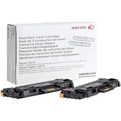 XEROX  106r04349 Cartouche De Toner 2 Pi&egrave;ce(s) Original Noir