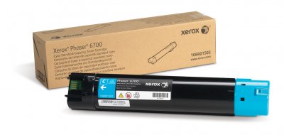XEROX  cyan standard toner cartridge phaser 6700 noir