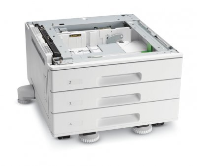 XEROX  Three Tray Module B7025/b7125 Printer Tray Blanc
