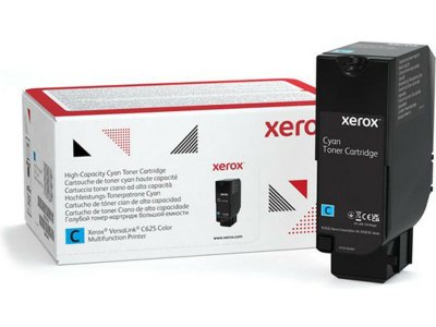 XEROX  VersaLink C625 Cartouche de Toner Cyan Haute capacit&eacute;