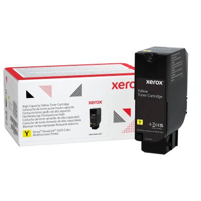 XEROX  VersaLink C625 Cartouche de Toner Jaune Haute capacit&eacute;