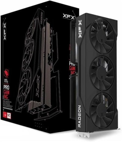 XFX  SWIFT AMD Radeon RX 9060 XT OC Triple ventilateur 16 Go GDDR6 FSR 4