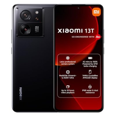XIAOMI  13t 8+256 go noir MZB0ELREU