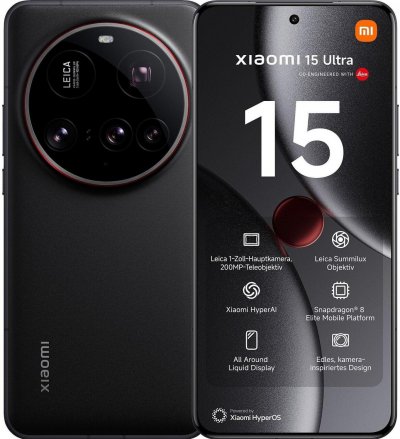 XIAOMI  15 Ultra Noir 16 GO+512 GO 