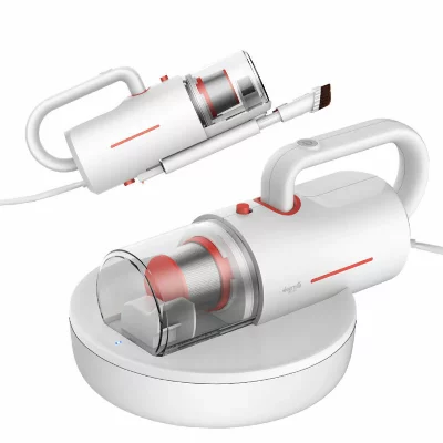 DEERMA Xiaomi Aspirateur &agrave; Main, Anti-Acariens 2 en 1,  CM1300W,Blanc 