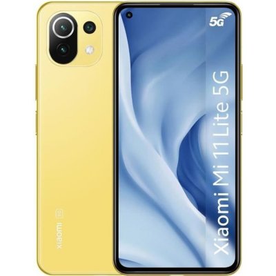 XIAOMI  Mi 11 Lite 5G - 8/128 Go - Jaune