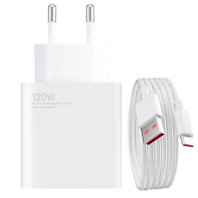 XIAOMI  mi travel charger combo set with usb-a to type-c charging cabl