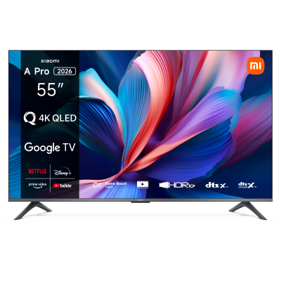 XIAOMI  QLED 55"" A PRO 2026 UltraHD 4K Dolby Audio Google TV