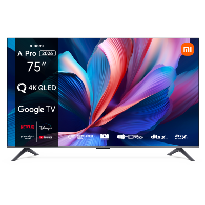 XIAOMI  QLED 75"" A PRO 2026 UltraHD 4K Dolby Audio Google TV